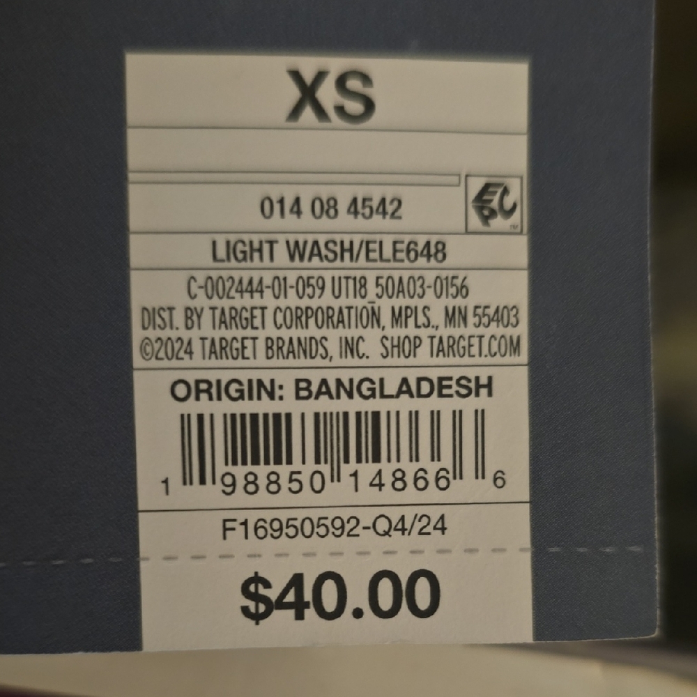 Universal Thread denim cinched jacket in vintage … - image 8